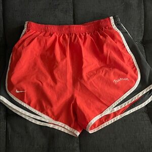 Nike Women's Bright Red Athletic Shorts